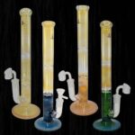 Turbine Percolated Glass Water Pipe