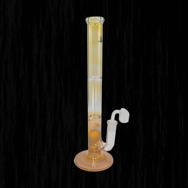 Turbine Percolated Glass Water Pipe