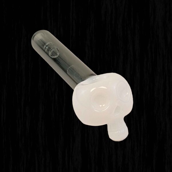 Skull Monsoon Spill Proof Glass Bubbler Water Pipe