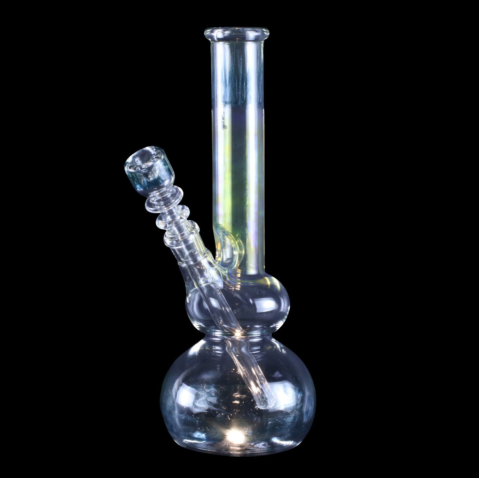 Smoke Chameleon 16" Iridescent Color Shifting Shiny Bong Hookah Water Pipe *USA* 