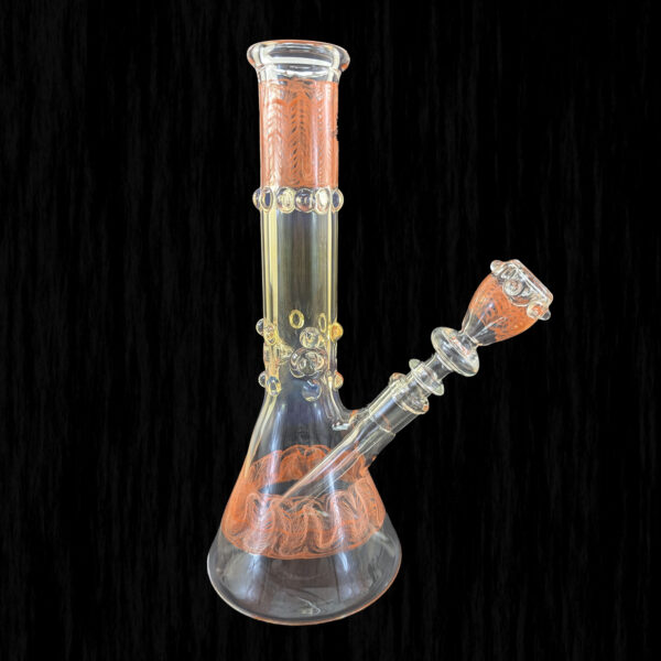 Terrestrial Series Color Change UV Water Pipe with Atomic Kumquat