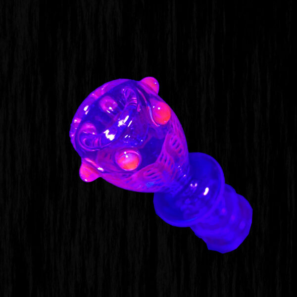 Terrestrial Series Color Change UV Water Pipe with Atomic Kumquat