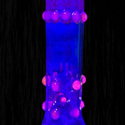 Terrestrial Series Color Change UV Water Pipe with Atomic Kumquat