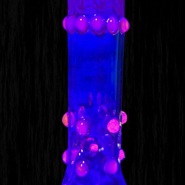 Terrestrial Series Color Change UV Water Pipe with Atomic Kumquat