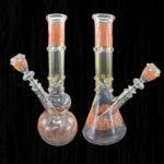 Terrestrial Series Color Change UV Water Pipe with Atomic Kumquat