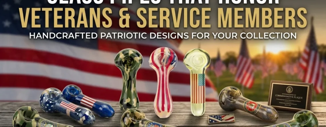 Glass Pipes That Honor Veterans and Service Members