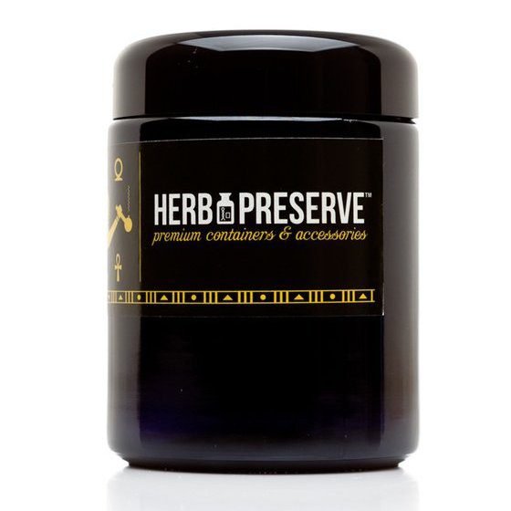 Herb Preserve 1/2 oz Screw Cap Airtight Stash Jar