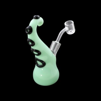 Tentacle Glass Bubbler Water Pipe