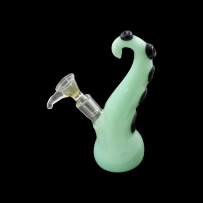 Tentacle Glass Bubbler Water Pipe