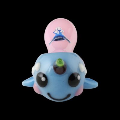 Baby Narwhal Glass Pipe