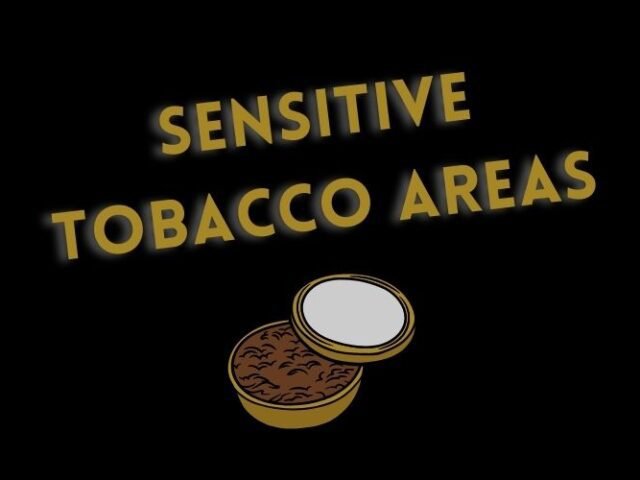 Sensitive Tobacco Areas